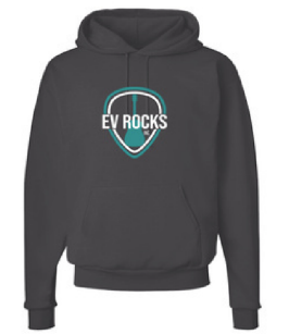 EV Rocks Guitar Pick Hoodie